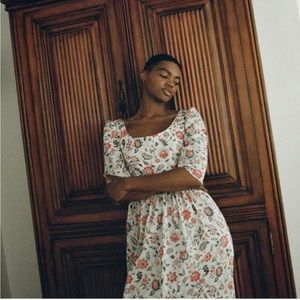 Liberty print Coco shop dress